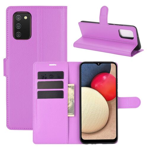 Schutzh�lle f�r Samsung Galaxy A02s Case Handy H�lle Cover Case Schutztasche Wallet 