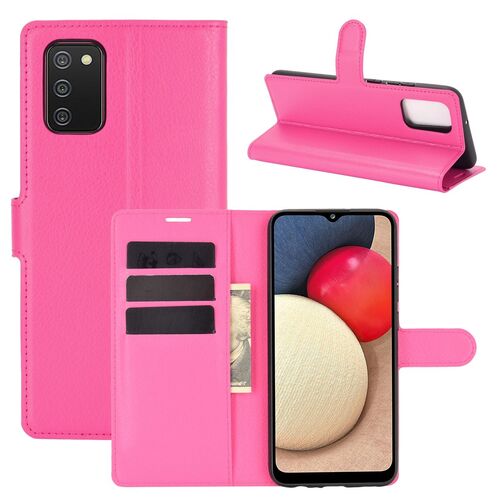 Schutzh�lle f�r Samsung Galaxy A02s Case Handy H�lle Cover Case Schutztasche Wallet 