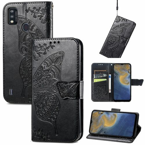 ZTE Blade A51 Handyh�lle Schutztasche Case Cover Mandala 