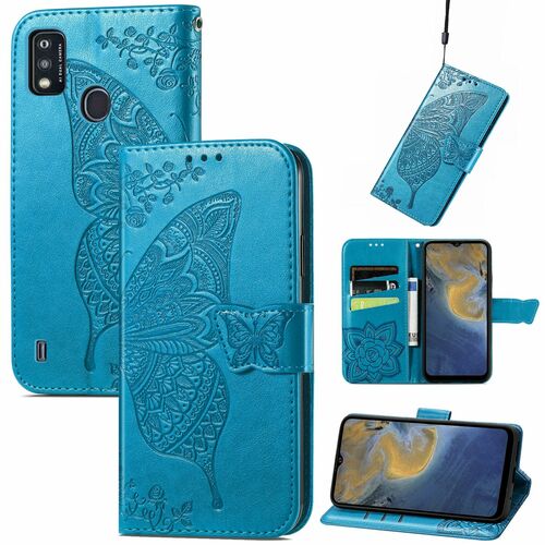 ZTE Blade A51 Handyh�lle Schutztasche Case Cover Mandala 