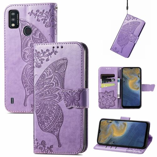 ZTE Blade A51 Handyh�lle Schutztasche Case Cover Mandala 