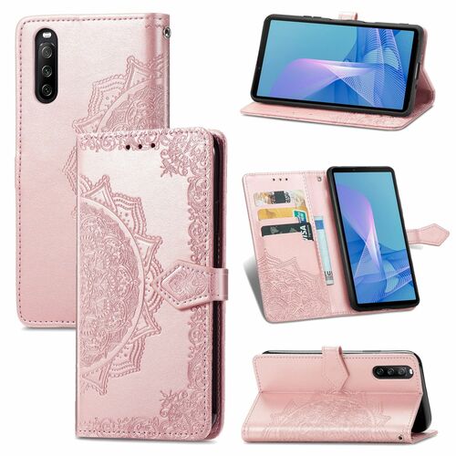 Sony Xperia 1 III Handyh�lle Schutztasche Case Cover Mandala 