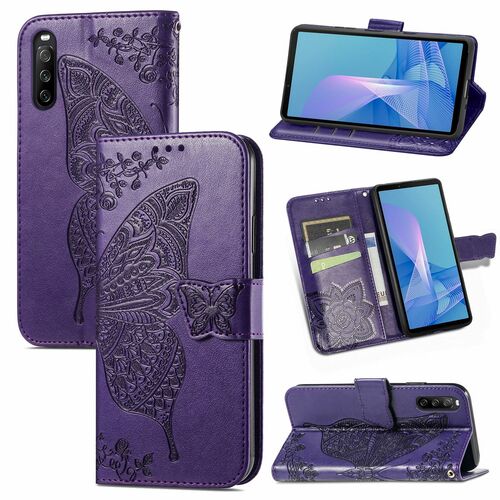 Sony Xperia 10 III Handyh�lle Schutztasche Case Cover Mandala 