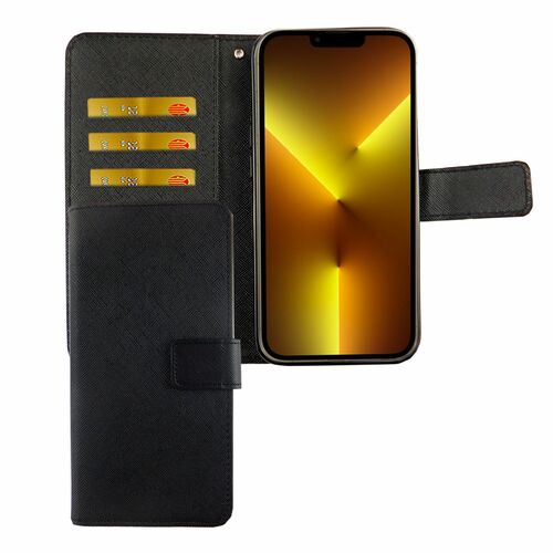 Apple iPhone 13 mini Tasche Handy H�lle Schutz-Cover Flip-Case mit Kartenfach 