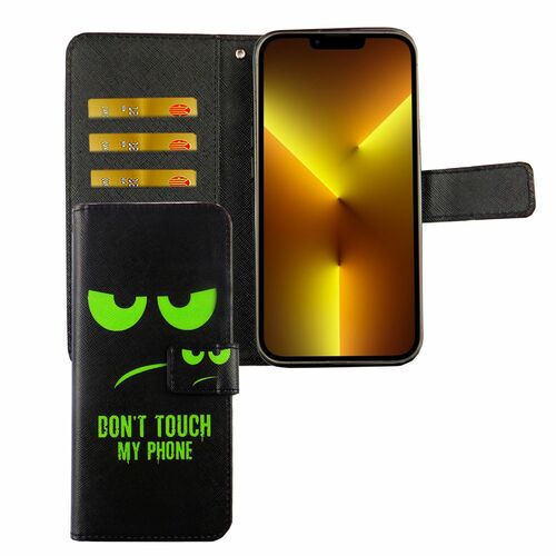 Apple iPhone 13 Pro Max Tasche Handy H�lle Schutz-Cover Flip-Case mit Kartenfach 