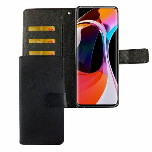 Xiaomi Mi 10 Tasche Handy H�lle Schutz-Cover Flip-Case mit Kartenfach 