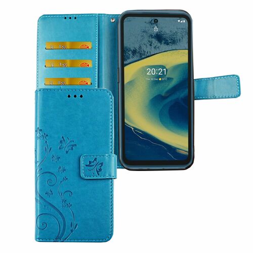 Nokia XR20 Tasche Handy H�lle Schutz-Cover Flip-Case mit Kartenfach 