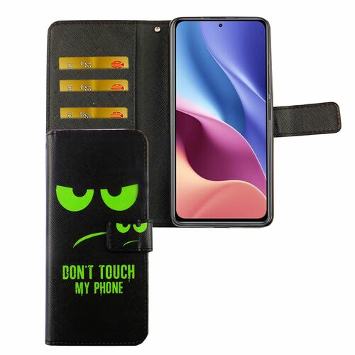 Xiaomi Mi 11i / Poco F3 Tasche Handy H�lle Schutz-Cover Flip-Case mit Kartenfach 