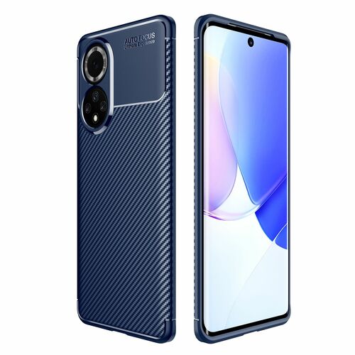 Huawei nova 9 TPU Case Carbon Fiber Optik Brushed Schutz H�lle 
