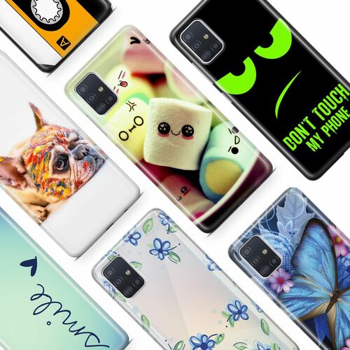  Handyh�lle Schutzh�lle f�r ZTE Blade A51 Case Cover Tasche Bumper Etuis TPU