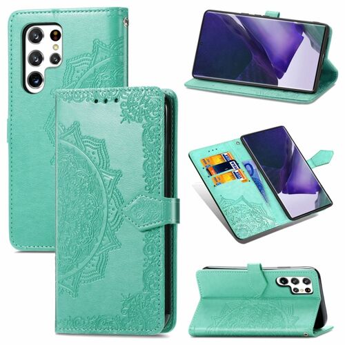 Handyh�lle f�r Samsung Galaxy S22 Ultra 5G Schutztasche Wallet Cover 360 Case Etuis 