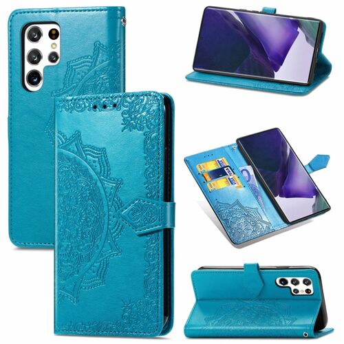 Handyh�lle f�r Samsung Galaxy S22 Ultra 5G Schutztasche Wallet Cover 360 Case Etuis 