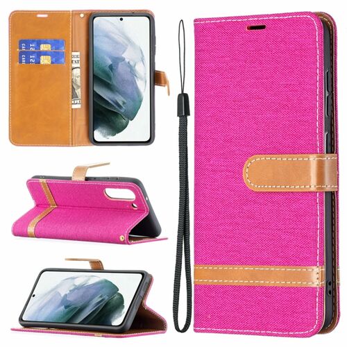 Handyh�lle f�r Samsung Galaxy S21 FE Schutztasche Wallet Cover 360 Case Etuis