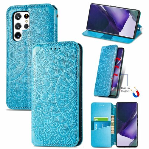 Handyh�lle f�r Samsung Galaxy S22 Ultra 5G Schutztasche Wallet Cover 360 Case Etuis 