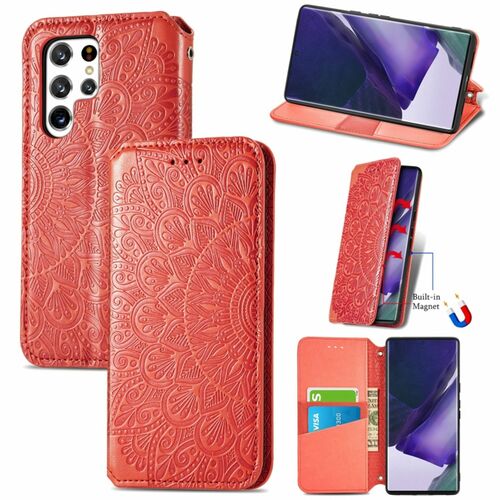 Handyh�lle f�r Samsung Galaxy S22 Ultra 5G Schutztasche Wallet Cover 360 Case Etuis 