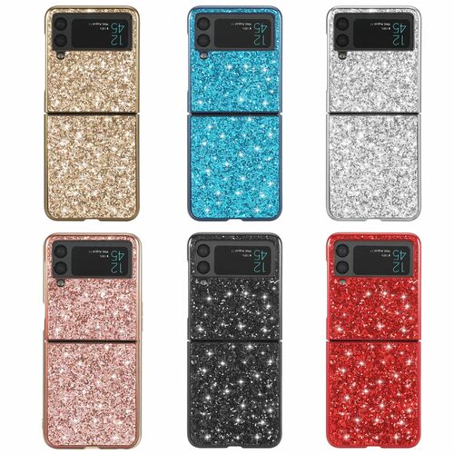 Samsung Galaxy Z Flip3 5G Handyh�lle Schutzcase Glitzer Funkel Cover