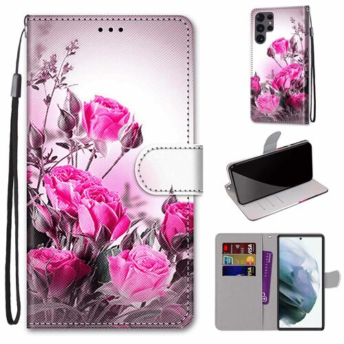 Handyh�lle f�r Samsung Galaxy S22 Ultra 5G Schutztasche Wallet Cover 360 Case Etuis