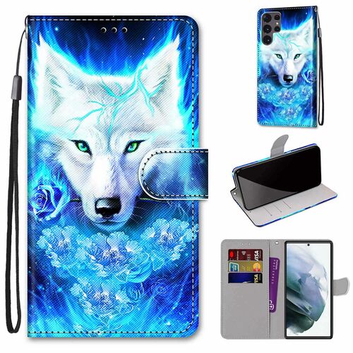 Handyh�lle f�r Samsung Galaxy S22 Ultra 5G Schutztasche Wallet Cover 360 Case Etuis
