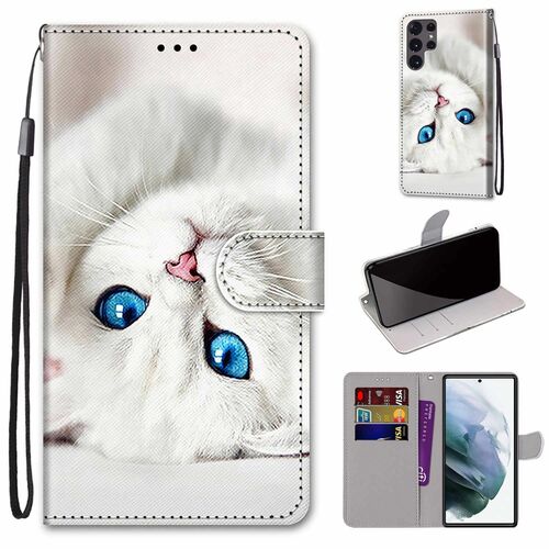 Handyh�lle f�r Samsung Galaxy S22 Ultra 5G Schutztasche Wallet Cover 360 Case Etuis
