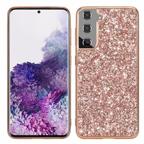 Samsung Galaxy S22 Plus 5G Handyh�lle Schutzcase Glitzer Funkel Cover 