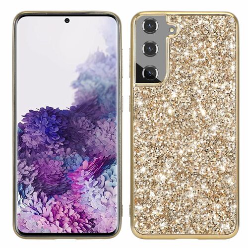 Samsung Galaxy S22 Ultra 5G Handyh�lle Schutzcase Glitzer Funkel Cover 