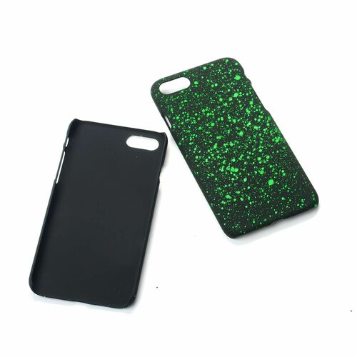 Handy H�lle Schutz Case Bumper Schale f�r Apple iPhone SE 2022 3D Sterne