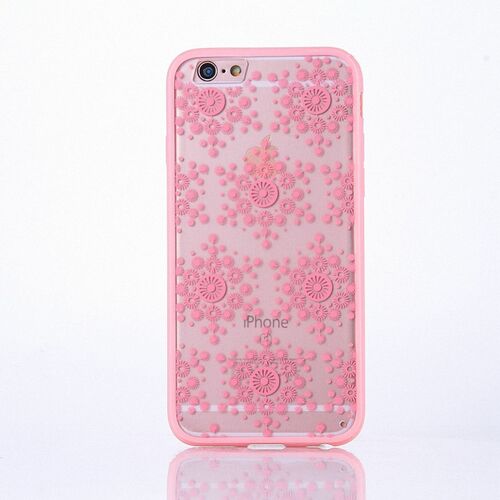 Handyh�lle Mandala f�r Apple iPhone SE 2022 Case Cover Schutzh�lle Rosa