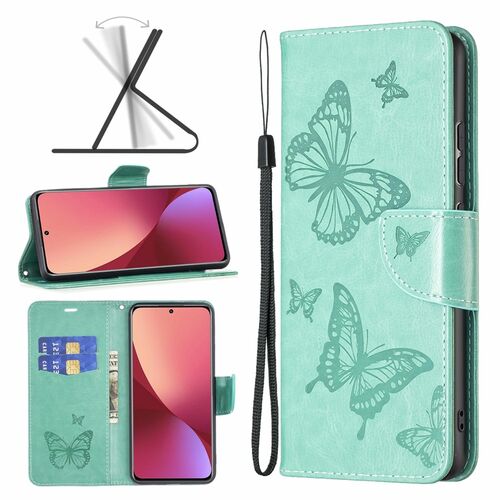 Handyh�lle f�r Xiaomi Mi 12 Schutztasche Wallet H�lle Cover 360 Grad Etui 