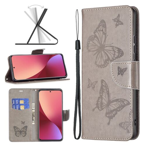 Handyh�lle f�r Xiaomi Mi 12 Schutztasche Wallet H�lle Cover 360 Grad Etui 