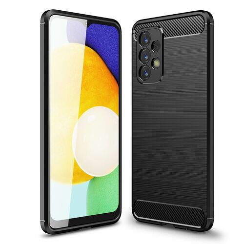 Handyh�lle Schutzh�lle f�r Samsung Galaxy A23 Case Cover Tasche Carbon