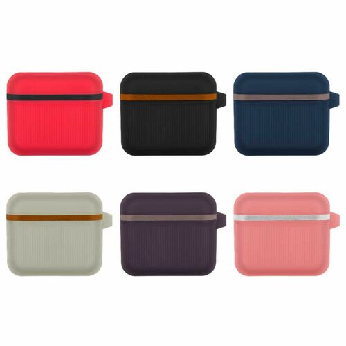 Schutzh�lle Schutztasche f�r Apple AirPods 3 Case Cover Bumper Etuis Schale 360 Grad
