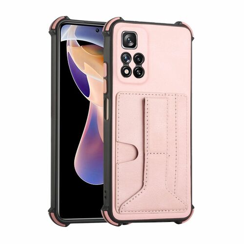 Handyh�lle Schutzh�lle f�r Xiaomi Redmi Note 11 Pro Case Cover Bumper Etuis Standfunktion