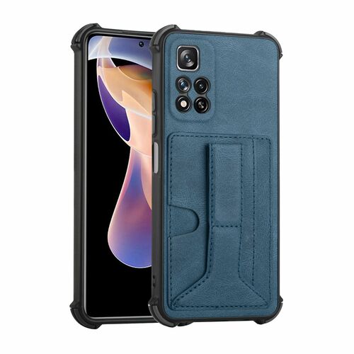 Handyh�lle Schutzh�lle f�r Xiaomi Redmi Note 11 Pro Case Cover Bumper Etuis Standfunktion