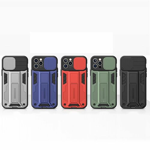 Handyh�lle Schutzh�lle f�r Apple iPhone 12 Case Cover Bumper Etuis Standfunktion