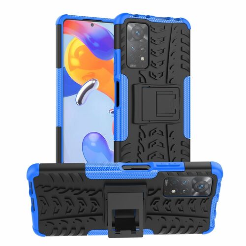 Handyh�lle Schutzh�lle f�r Xiaomi Redmi Note 11 Pro Case Cover Bumper Etuis Standfunktion