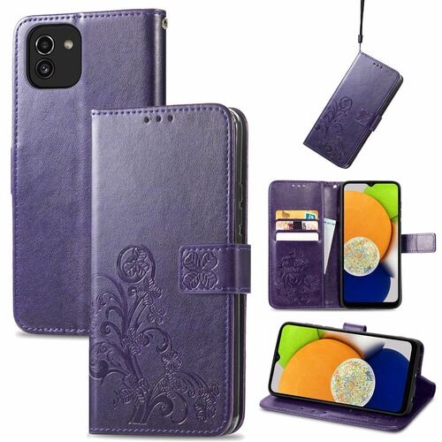 Handyh�lle Schutzh�lle f�r Samsung Galaxy A03 Case Cover Tasche Wallet Etui 360 Grad