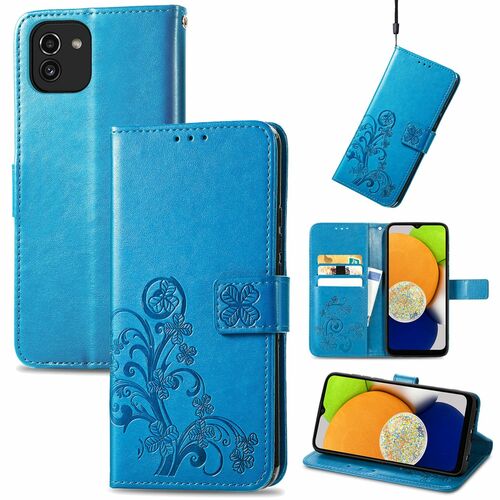 Handyh�lle Schutzh�lle f�r Samsung Galaxy A03 Case Cover Tasche Wallet Etui 360 Grad