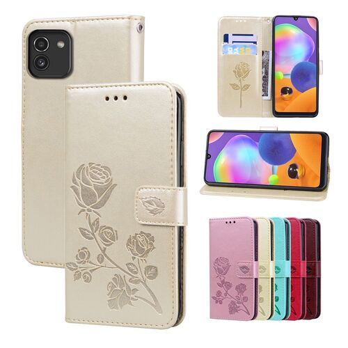 Handyh�lle Schutzh�lle f�r Samsung Galaxy A03 Case Cover Tasche Etuis