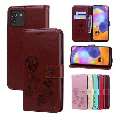 Handyh�lle Schutzh�lle f�r Samsung Galaxy A03 Case Cover Tasche Etuis