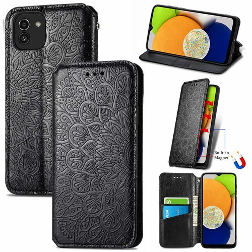 Handyh�lle Schutzh�lle f�r Samsung Galaxy A03 Case Cover Tasche Etuis 