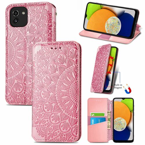 Handyh�lle Schutzh�lle f�r Samsung Galaxy A03 Case Cover Tasche Etuis 
