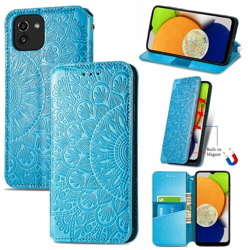 Handyh�lle Schutzh�lle f�r Samsung Galaxy A03 Case Cover Tasche Etuis 