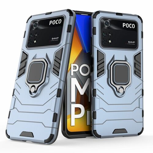 Handyh�lle Schutzh�lle f�r Xiaomi Poco M4 Pro Case Cover Tasche Etuis Bumper 