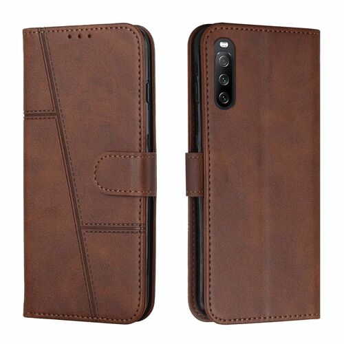 Handyh�lle Schutzh�lle f�r Sony Xperia 10 III Case Cover Tasche Etuis Bumper 