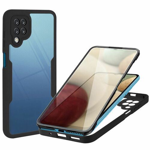 Handyh�lle Schutzh�lle f�r Samsung Galaxy A12 Case Cover Tasche Etuis Bumper 