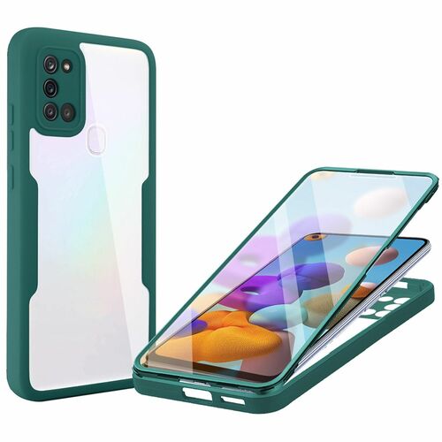 Handyh�lle Schutzh�lle f�r Samsung Galaxy A21s Case Cover Tasche Etuis Bumper