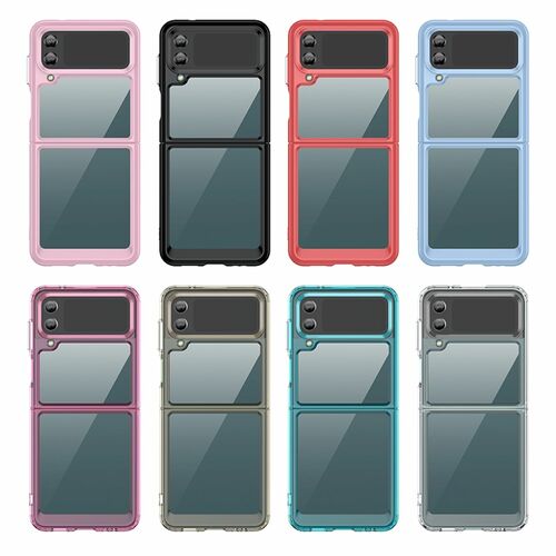 Handyh�lle Schutzh�lle f�r Samsung Galaxy Z Flip4 5G Case Cover Tasche Etuis Bumper