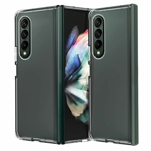 Handyh�lle f�r Samsung Galaxy Z Fold4 5G Schutzcase Backcover Bumper Etuis Transparent