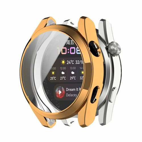 Schutzh�lle Schutztasche f�r Huawei Watch3 Pro Case Cover Bumper Etuis Schale Tasche 
