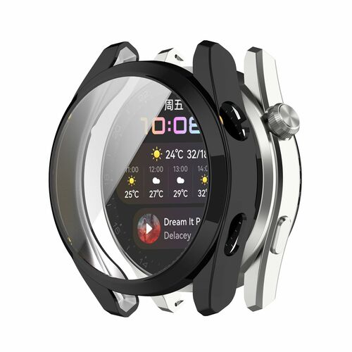 Schutzh�lle Schutztasche f�r Huawei Watch3 Pro Case Cover Bumper Etuis Schale Tasche 
